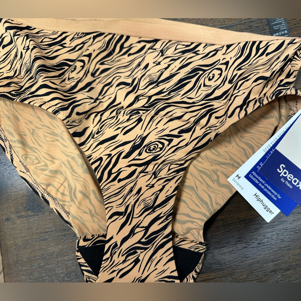 Brand NEW Speax underwear by Thinx  Size M Hiphugger panty